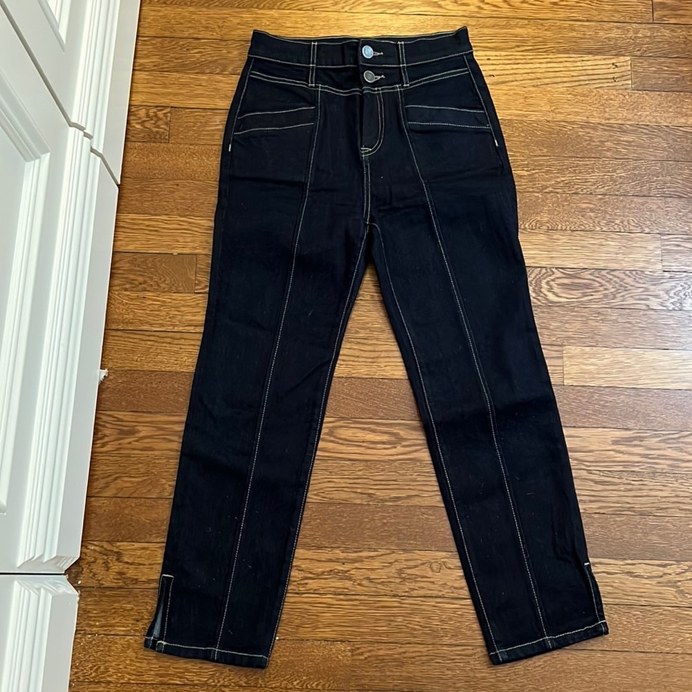 Joie Aelicia High Waist Straight Jeans